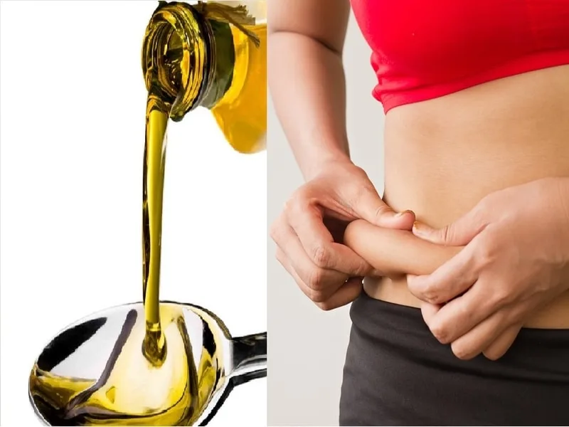 Bottiglia di olio extravergine di oliva Cristofaro, alleato naturale contro il grasso addominale