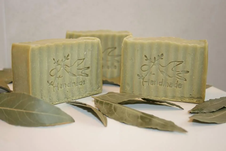 Saponette artigianali fatte in casa con olio extravergine di oliva