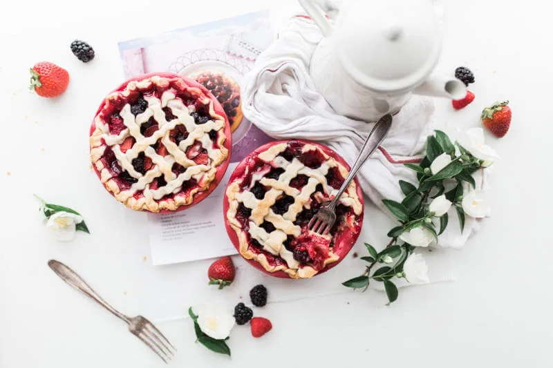Crostata integrale con olio extravergine di oliva e confettura