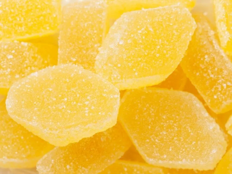 Caramelle gommose fatte in casa preparate con Olio Extravergine di Oliva Cristofaro