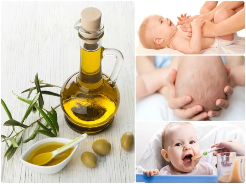Mamma che allatta il proprio neonato, momento associato ai benefici dell'olio extravergine di oliva