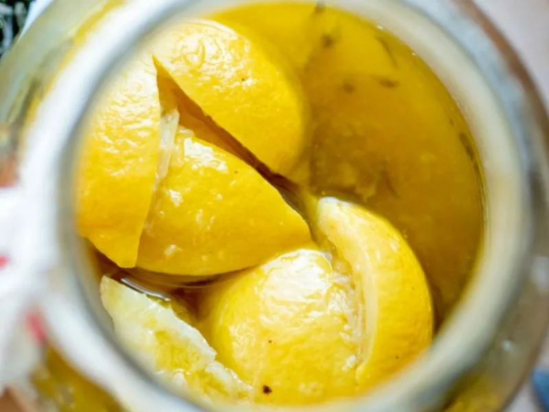 Preparazione di una conserva sott'olio con olio extravergine di oliva
