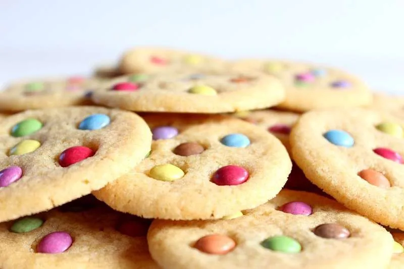 Biscotti fatti in casa con olio extravergine di oliva per bambini