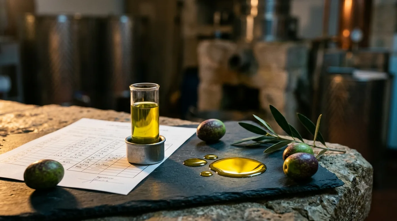 Laboratorio di analisi per l'indice di stabilità ossidativa dell'olio extravergine Peranzana dell'Alto Tavoliere