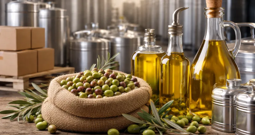 Silos di stoccaggio olio extravergine in acciaio inox — continuità di fornitura Agricola Pannarale